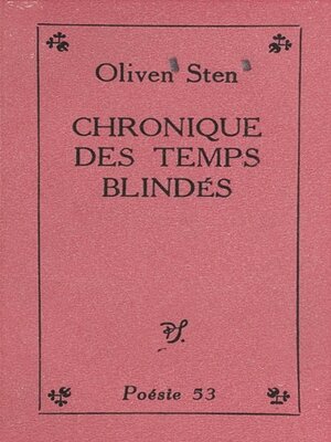 cover image of Chronique des temps blindés